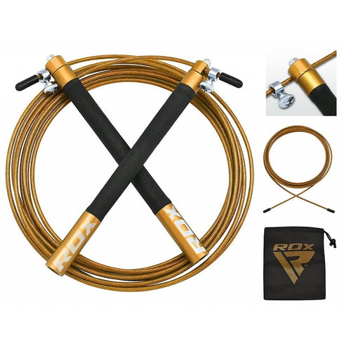 RDX C3 ADJUSTABLE SKIPPING ROPE/Gld-2